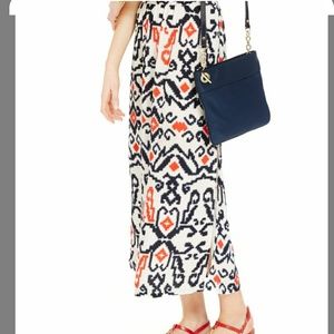 Tommy Hilfiger Ikat print maxi skirt NWT 8